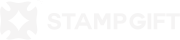 Stamp Gift Logo in White